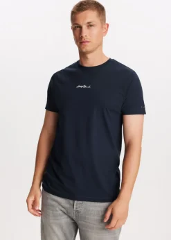 T-shirt met merk logo