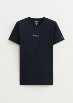 T-shirt met merk logo