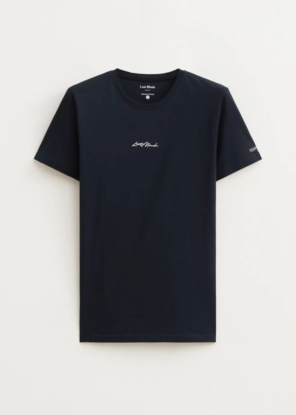 T-shirt met merk logo