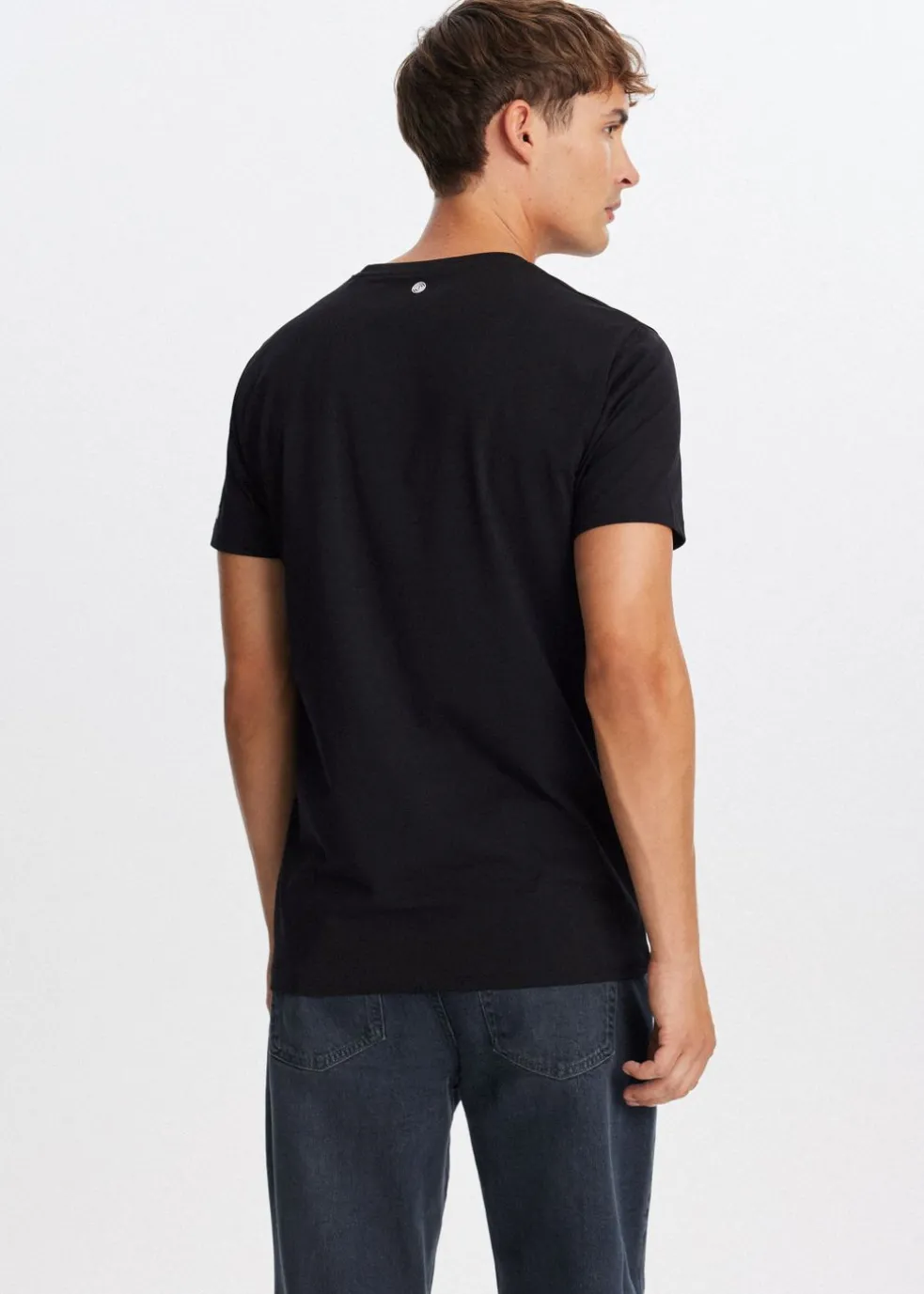 T-shirt met merk logo