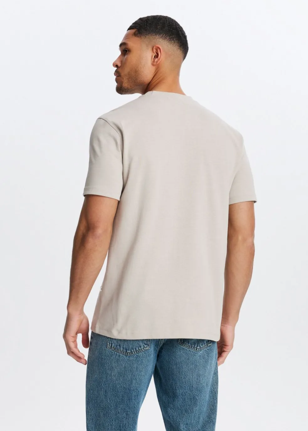 T-shirt met merk logo
