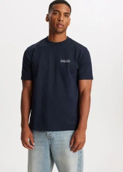 T-shirt met merk logo