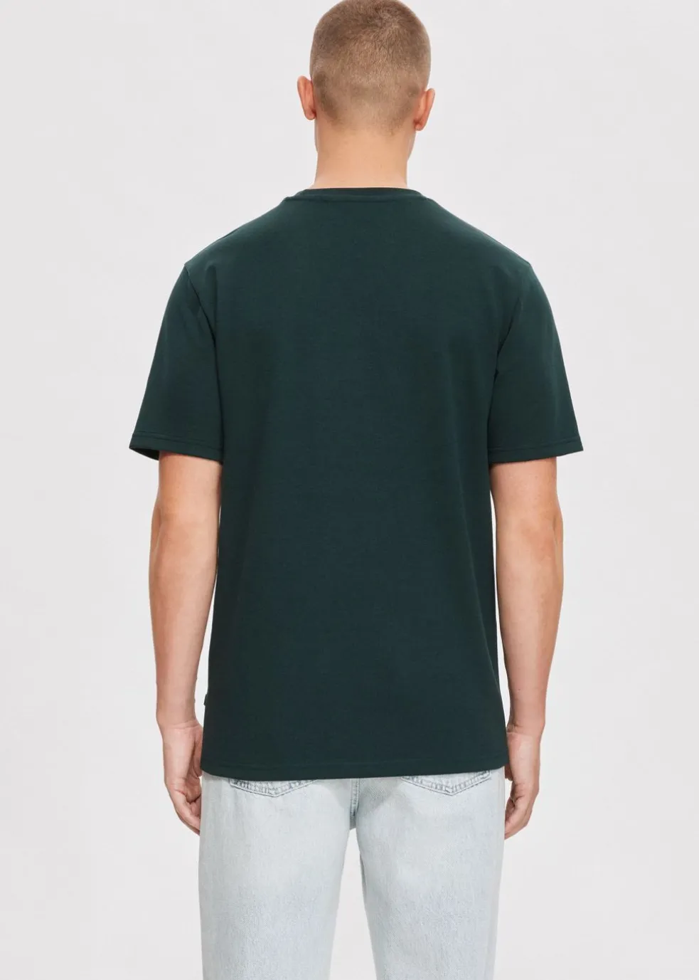 T-shirt met merk logo