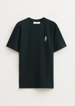T-shirt met merk logo