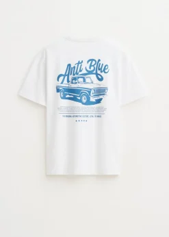 T-shirt met print auto