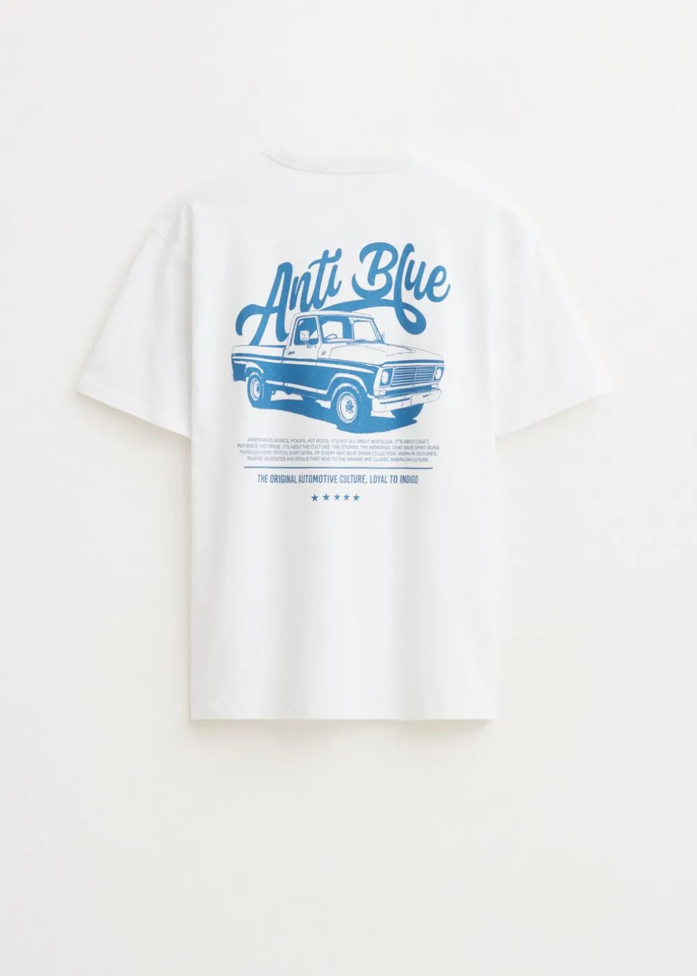 T-shirt met print auto