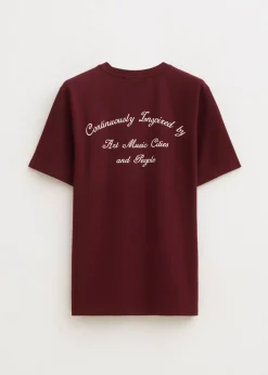 T-shirt met print inspired