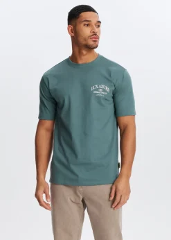 T-shirt met print oester