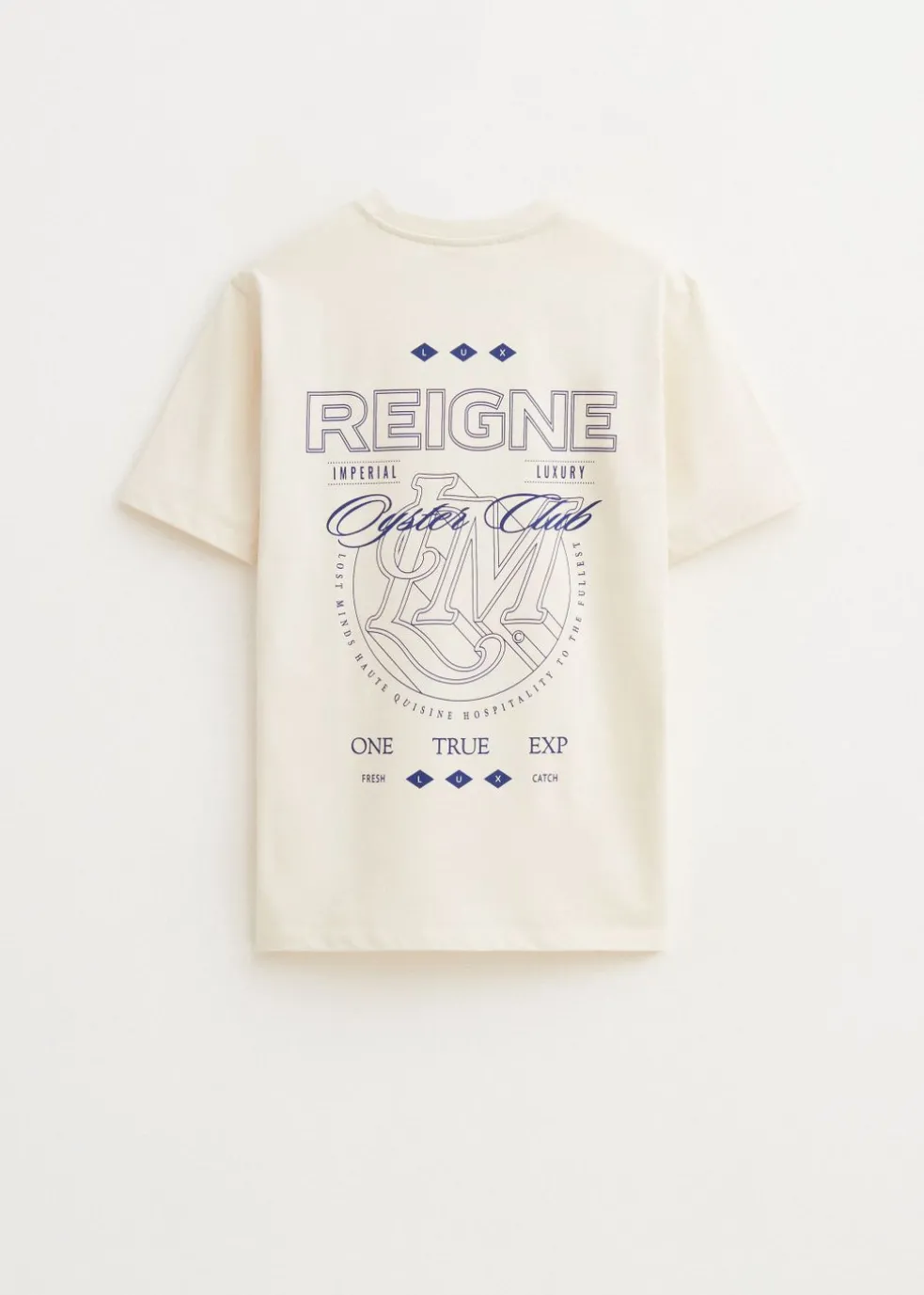 T-shirt met print reigne