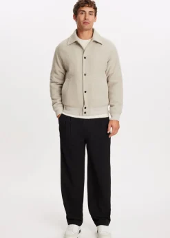Twill jas van wolmix