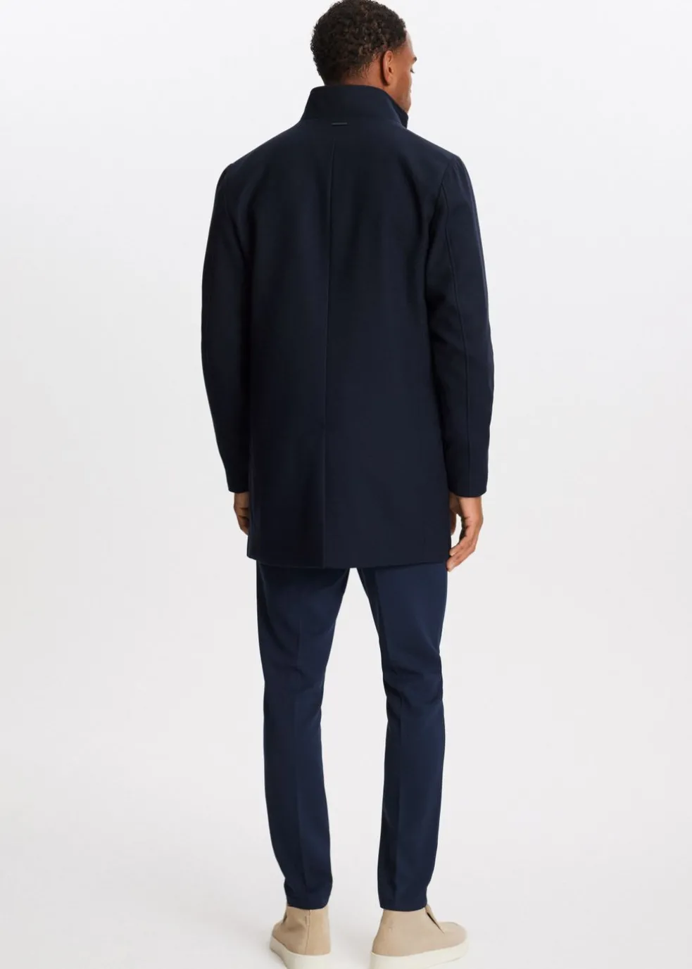 Twill overcoat