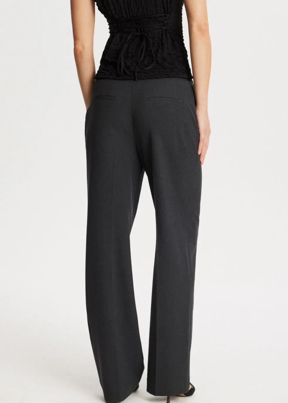 Wide leg pantalon