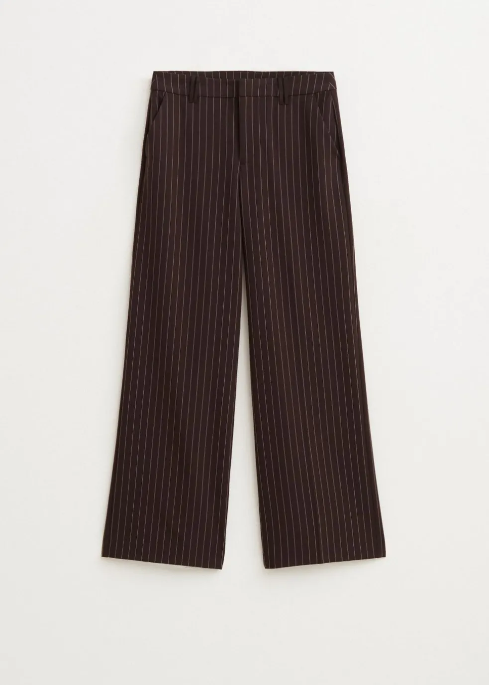Wijde broek met strepen