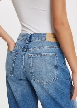 Wijde pintuck jeans