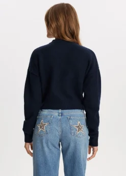 Zachte cropped trui