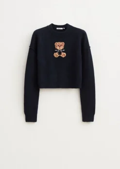 Zachte cropped trui